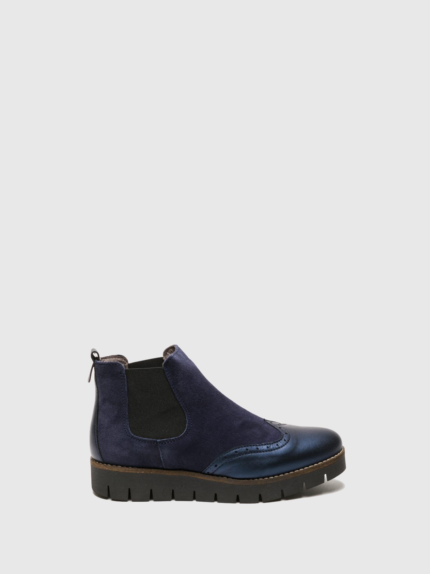 Foreva Blue Chelsea Ankle Boots
